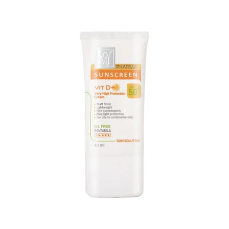 تصویر  کرم ضد آفتاب SPF50 فاقد چربی مای فارما-بی رنگ