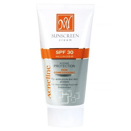 تصویر  کرم ضد آفتاب آکنه لاین SPF 30 مای  - بی رنگ