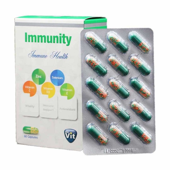 تصویر  کپسول تقویت سیستم ایمنی ایمیونیتی استارویت - 60 عدد