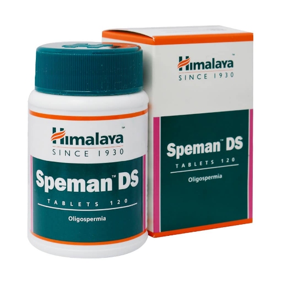 تصویر  قرص تقویت باروری آقایان اسپیمن دی اس Speman DS هیمالیا - 120 عددی