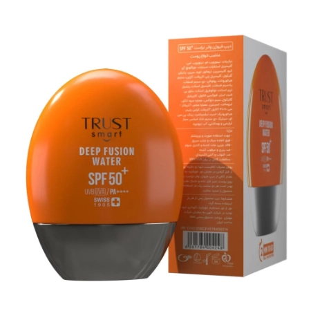 تصویر  فلوئید ضد آفتاب SPF50 دیپ فیوژن واتر انواع پوست تراست - بی رنگ