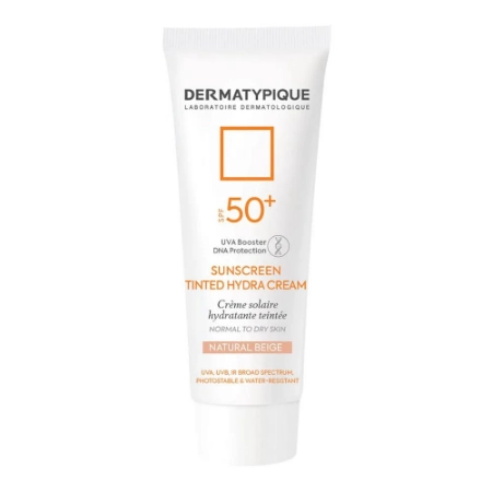 تصویر  کرم ضد آفتاب SPF50 پوست چرب درماتیپیک - بژ طبیعی