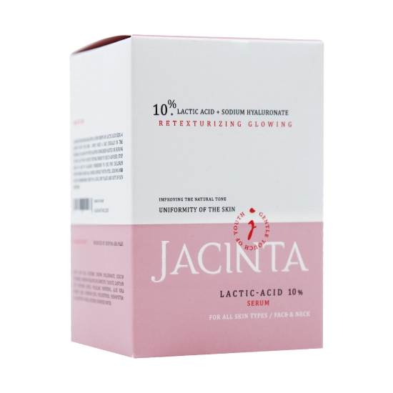 تصویر  سرم لایه بردار ملایم لاکتیک اسید 10 درصد انواع پوست ژاکینتا - 30 میلی لیتر