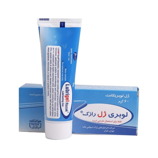 تصویر  ژل روان کننده لوبریکانت لوبری ژل رازک - 60 گرم