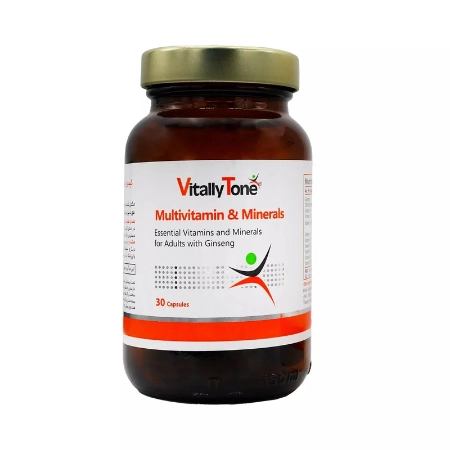تصویر  کپسول مولتی ویتامین مینرال ویتالی تون - 30 عددی