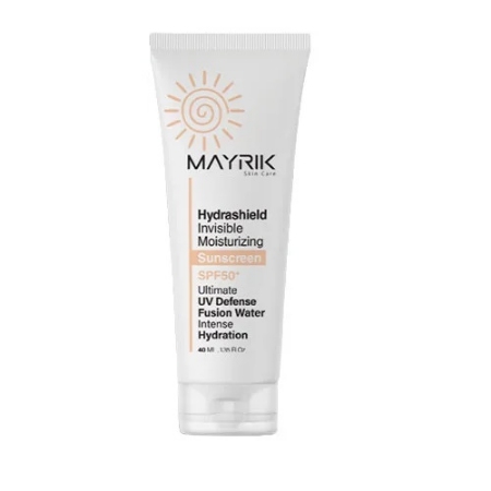 تصویر  کرم ضد آفتاب و آبرسان SPF50 پوست چرب میریک - بی رنگ